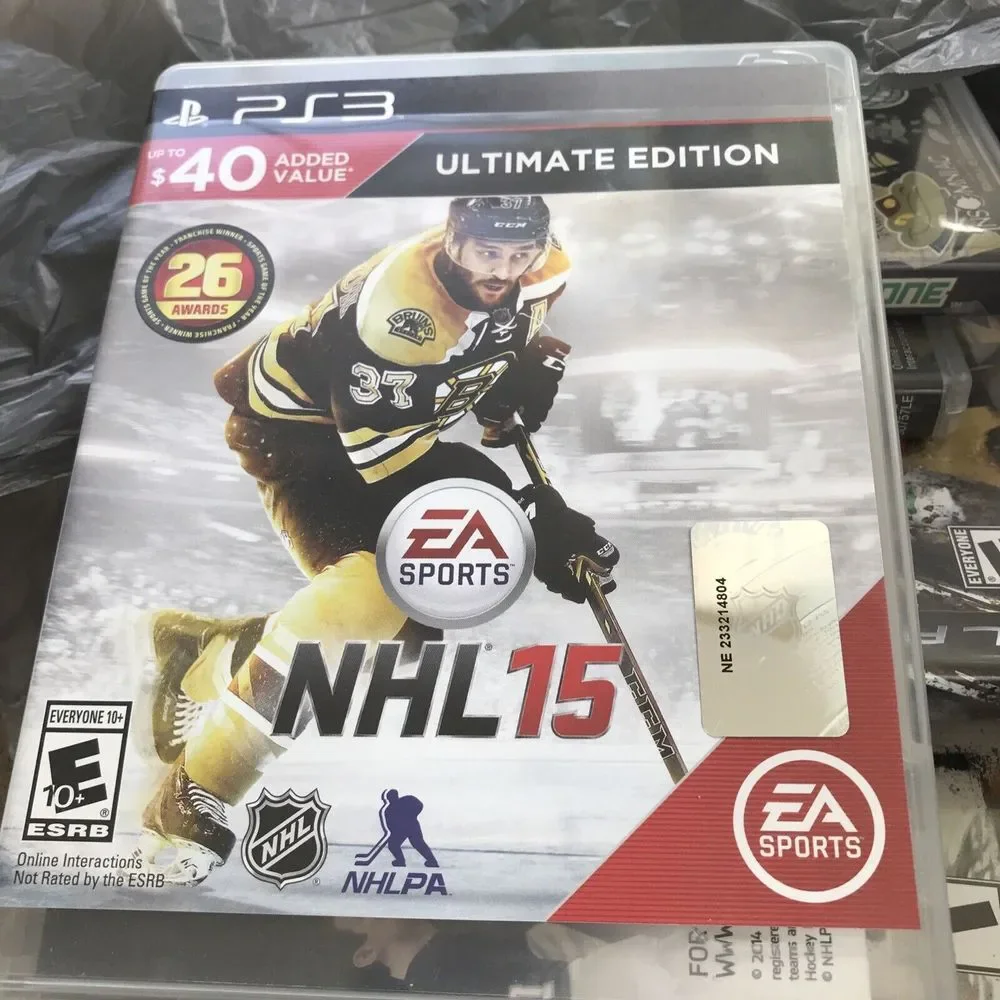 NHL 12-13 & 15-- Ultimate Edition‎ (Sony PlayStation 3, 2014) untested